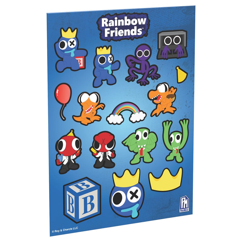 Rainbow Friends Head Bundle Blue Metallic Image 16