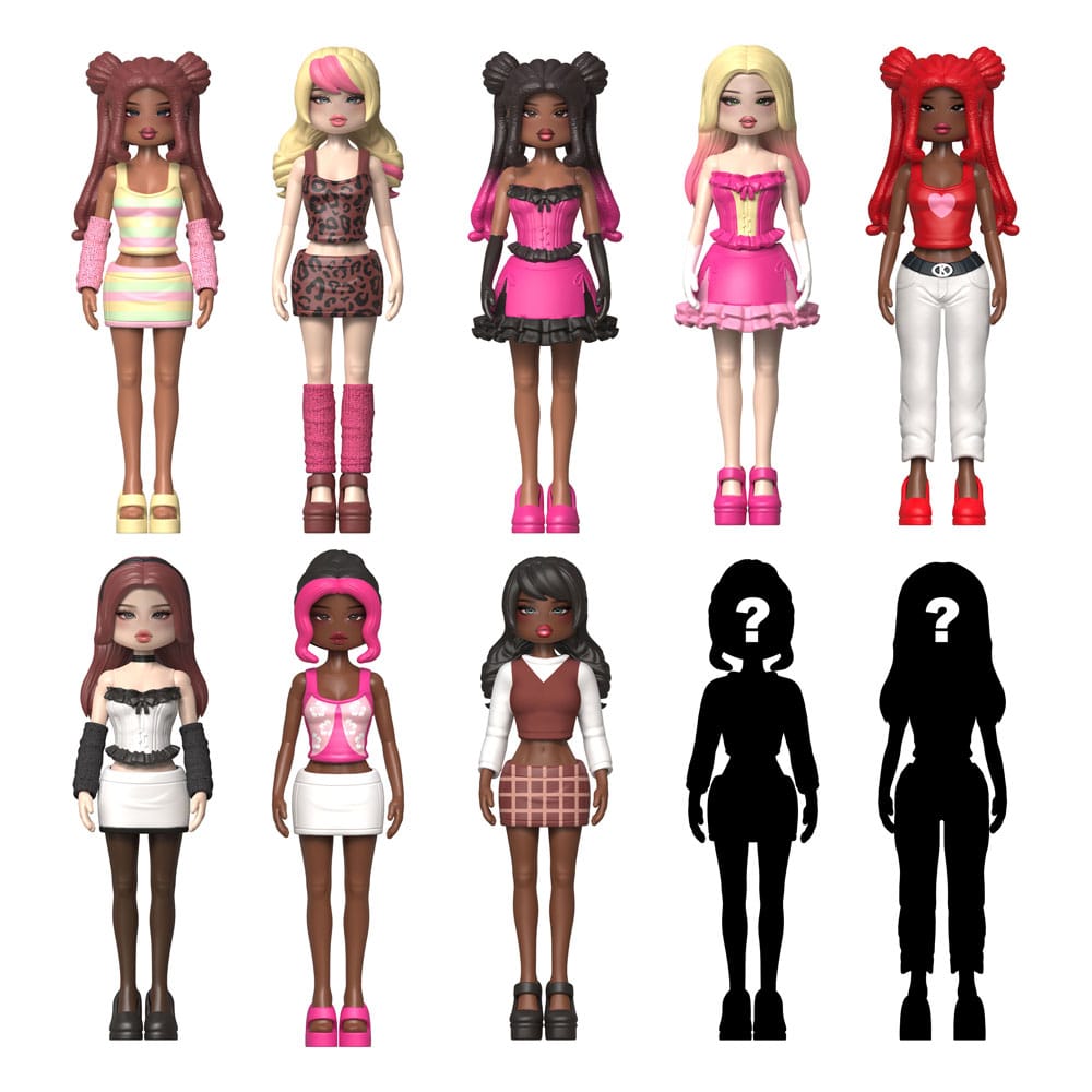Dress To Impress Mystery Minipuppen 10 cm Series 1 Display (18) Image 1