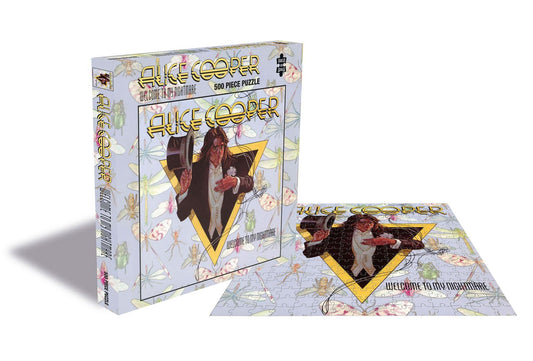 Alice Cooper Puzzle Welcome To My Nightmare Image
