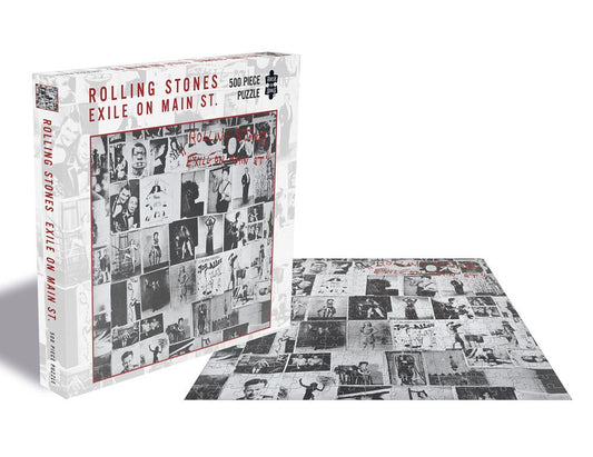 The Rolling Stones Rock Saws Puzzle Exile On Main St. (500 Teile) Image 2