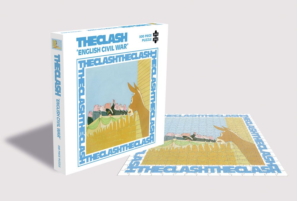 The Clash Rock Saws Puzzle English Civil War (500 Teile) Image 2