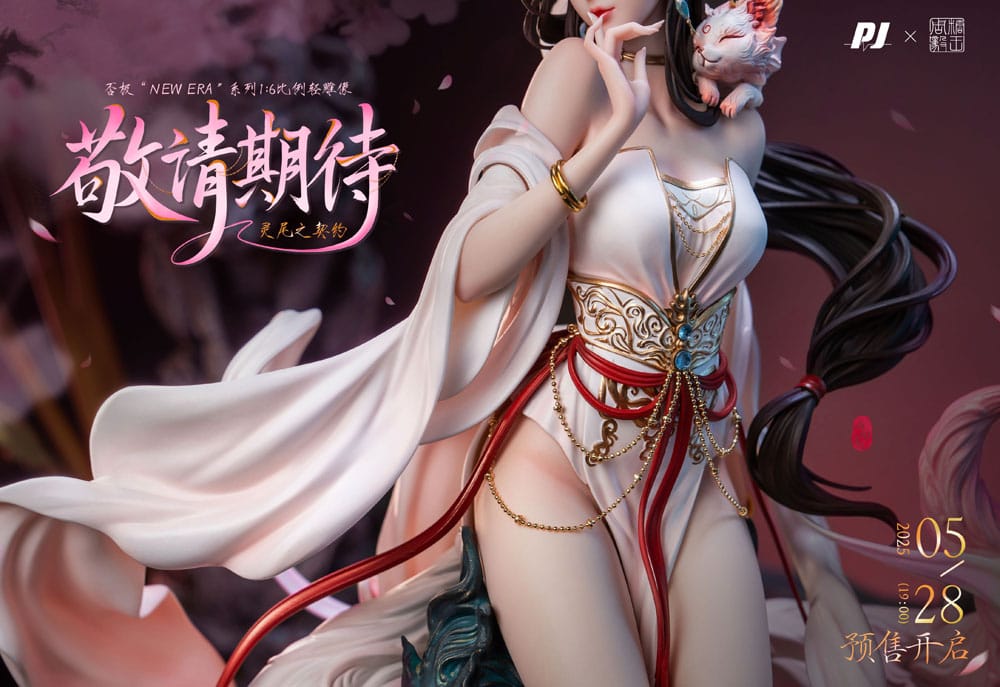 Original Character PVC Statue 1/6 Contract Illustration by Zhou Yi x New Era 41 cm Image 7
