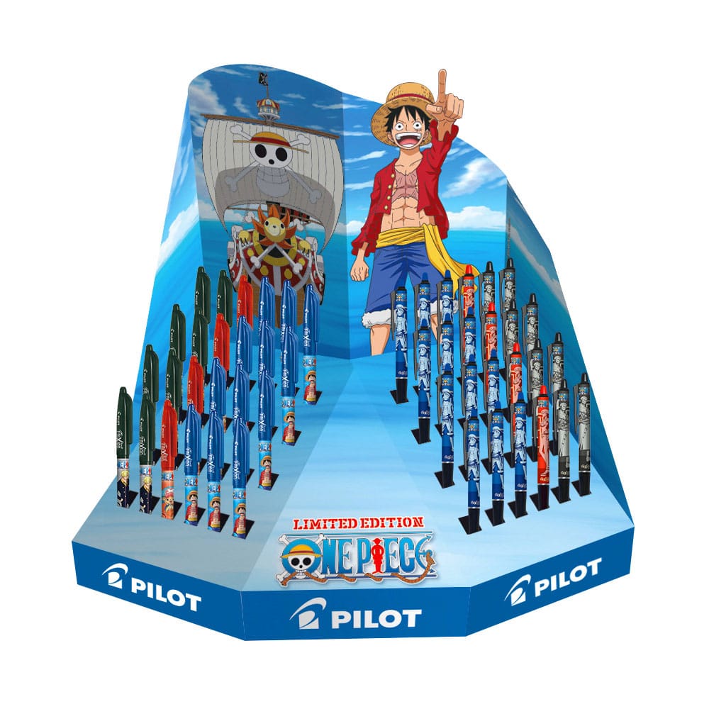 One Piece Tintenroller FriXion Ball und Ball+ Limited Edition LE 0.7 Display (48) Image