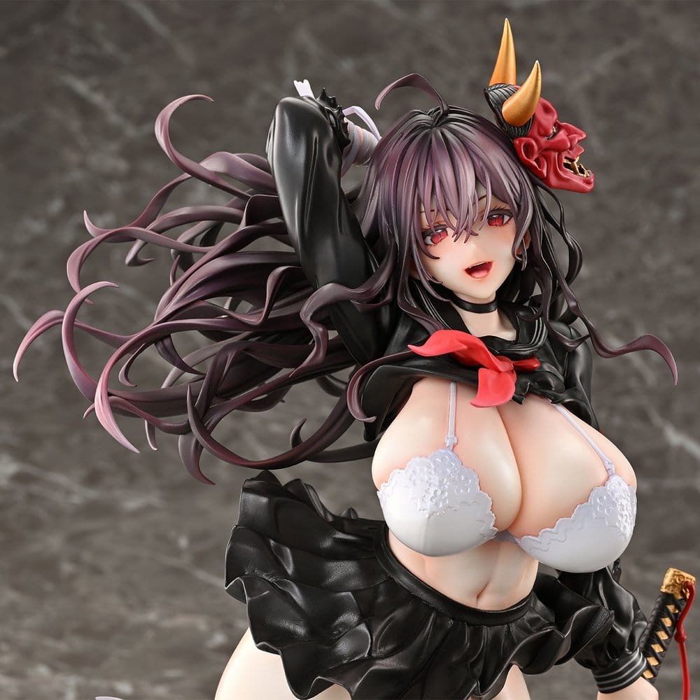 Original Character by Mataro PVC Statue 1/6 Reika Danzaiin Demon Exorcist Student Council President 26 cm Image 4