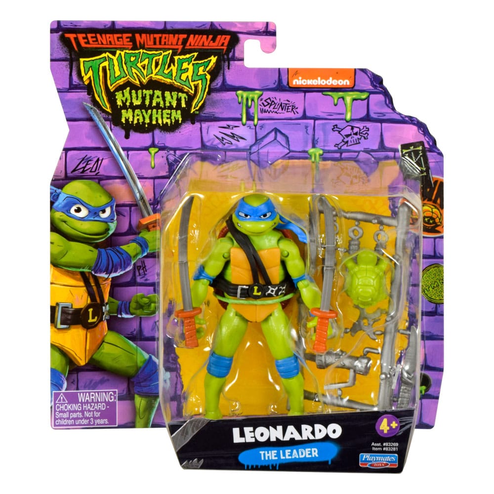 Teenage Mutant Ninja Turtles: Mutant Mayhem Actionfiguren 10 cm Basic Sortiment (12) Image 2