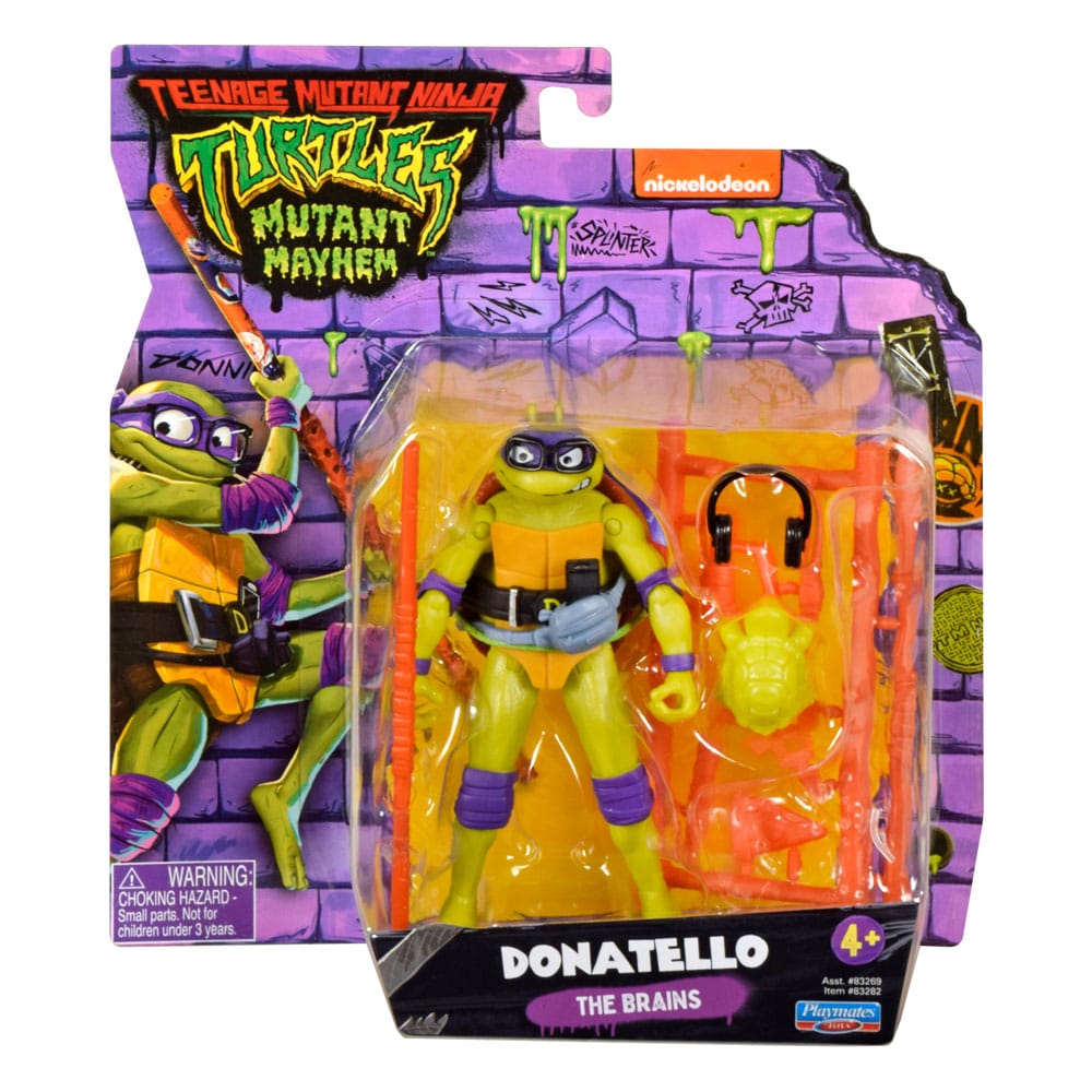 Teenage Mutant Ninja Turtles: Mutant Mayhem Actionfiguren 10 cm Basic Sortiment (12) Image 5