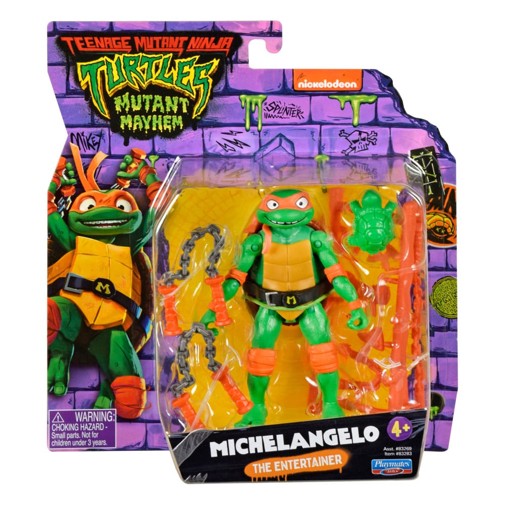 Teenage Mutant Ninja Turtles: Mutant Mayhem Actionfiguren 10 cm Basic Sortiment (12) Image 8