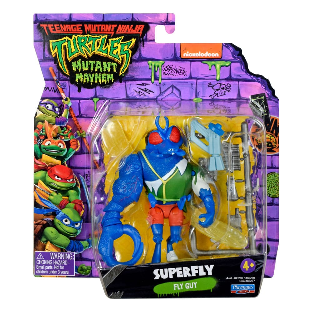 Teenage Mutant Ninja Turtles: Mutant Mayhem Actionfiguren 10 cm Basic Sortiment (12) Image 14