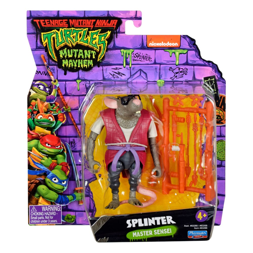 Teenage Mutant Ninja Turtles: Mutant Mayhem Actionfiguren 10 cm Basic Sortiment (12) Image 16