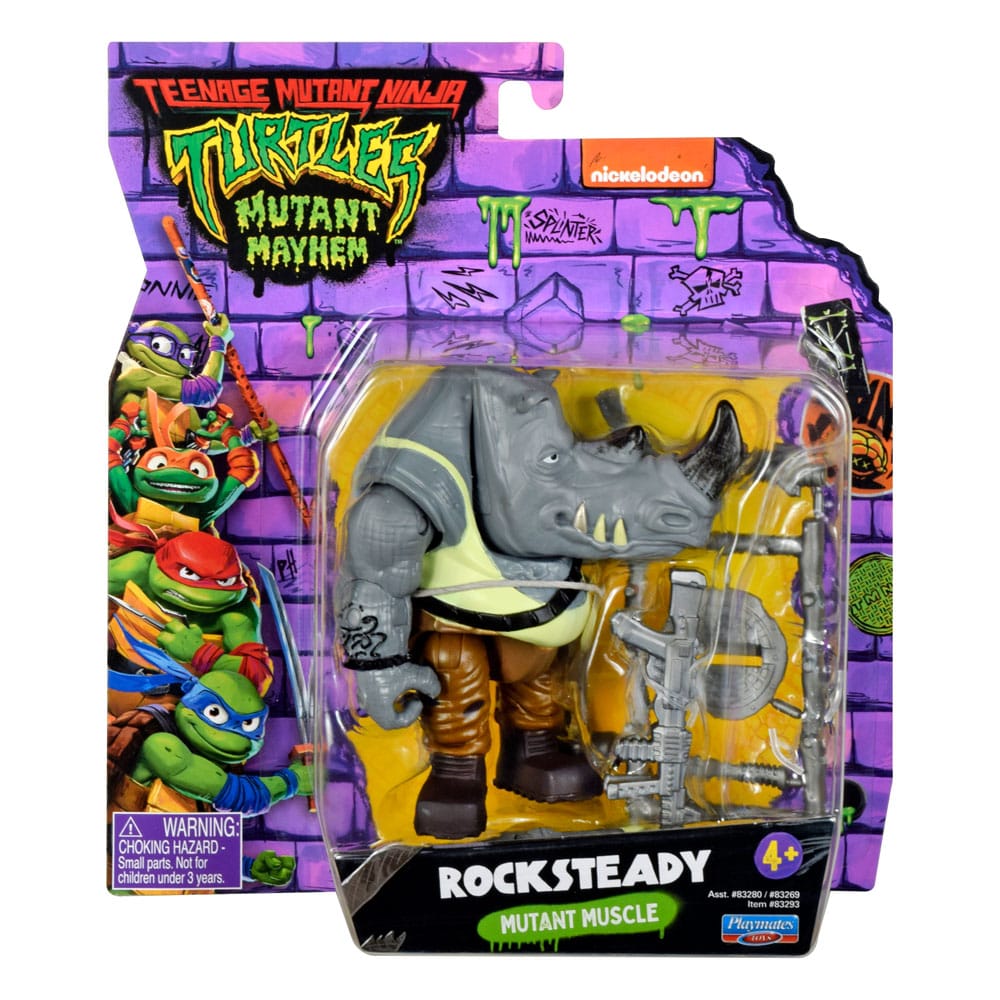 Teenage Mutant Ninja Turtles: Mutant Mayhem Actionfiguren 10 cm Basic Sortiment (12) Image 21