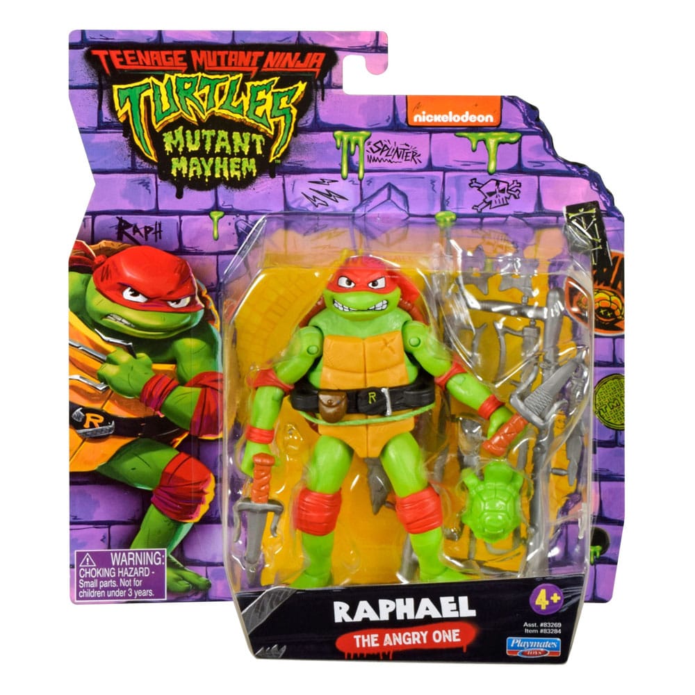 Teenage Mutant Ninja Turtles: Mutant Mayhem Actionfigur Raphael 10 cm Image 2