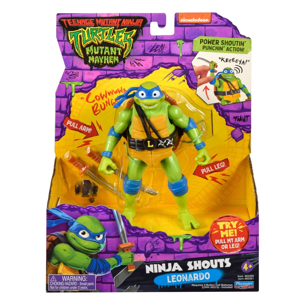 Teenage Mutant Ninja Turtles: Mutant Mayhem Ninja Shouts Action Figuren 15 cm Sortiment (8) Image 3