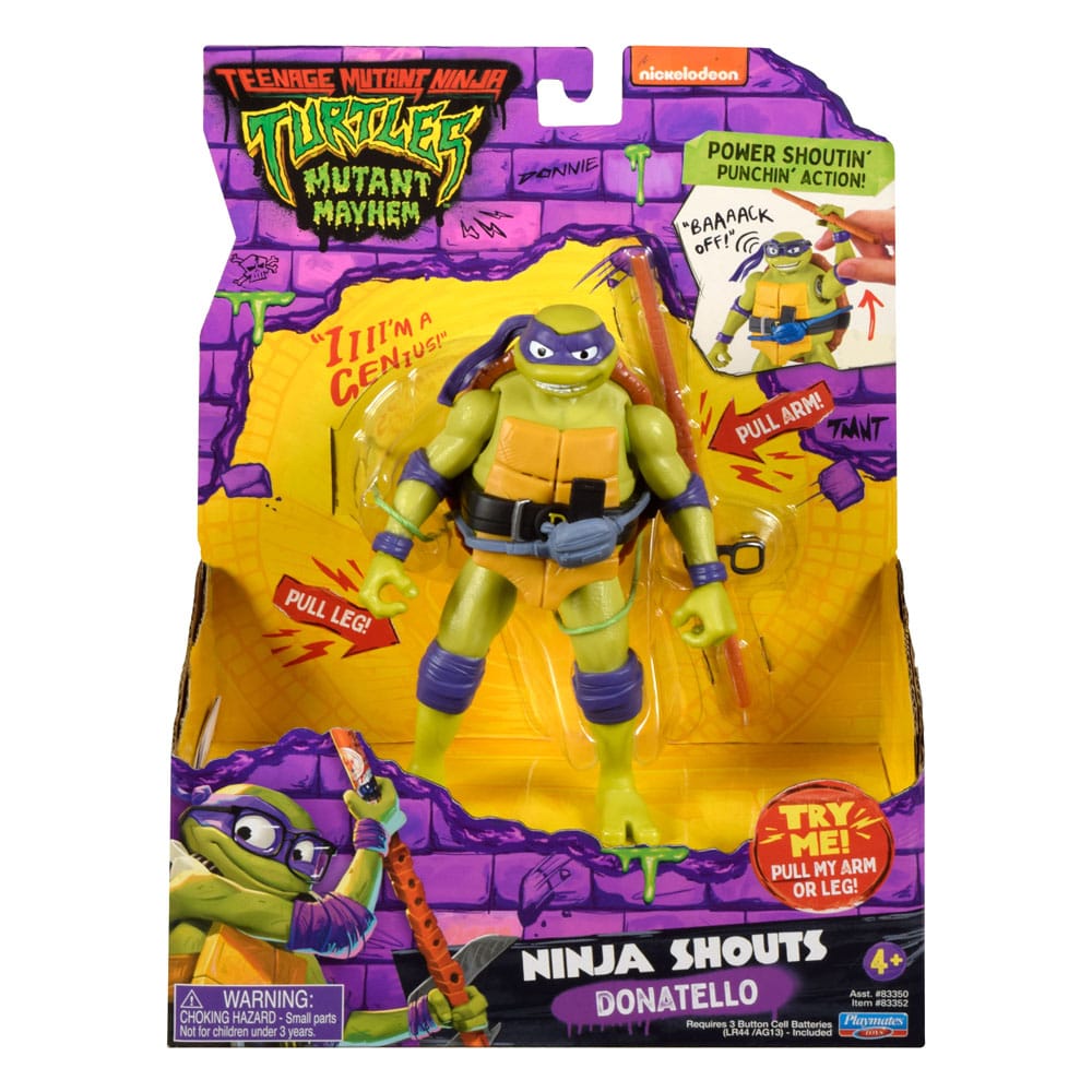Teenage Mutant Ninja Turtles: Mutant Mayhem Ninja Shouts Action Figuren 15 cm Sortiment (8) Image 7