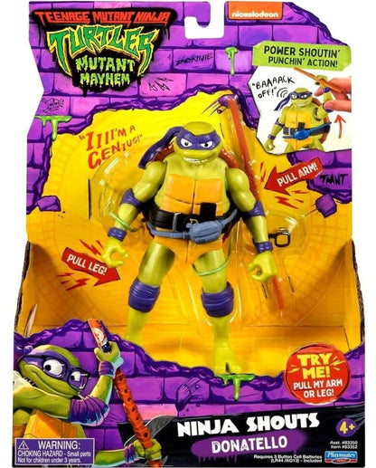 Teenage Mutant Ninja Turtles: Mutant Mayhem Ninja Shouts Actionfigur Donatello Image 2