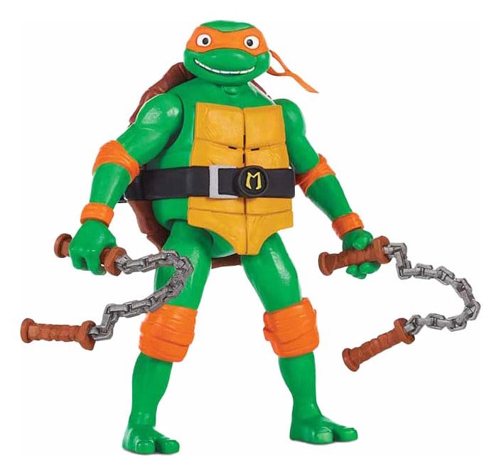 Teenage Mutant Ninja Turtles: Mutant Mayhem Ninja Shouts Actionfigur Michelangelo Image 1