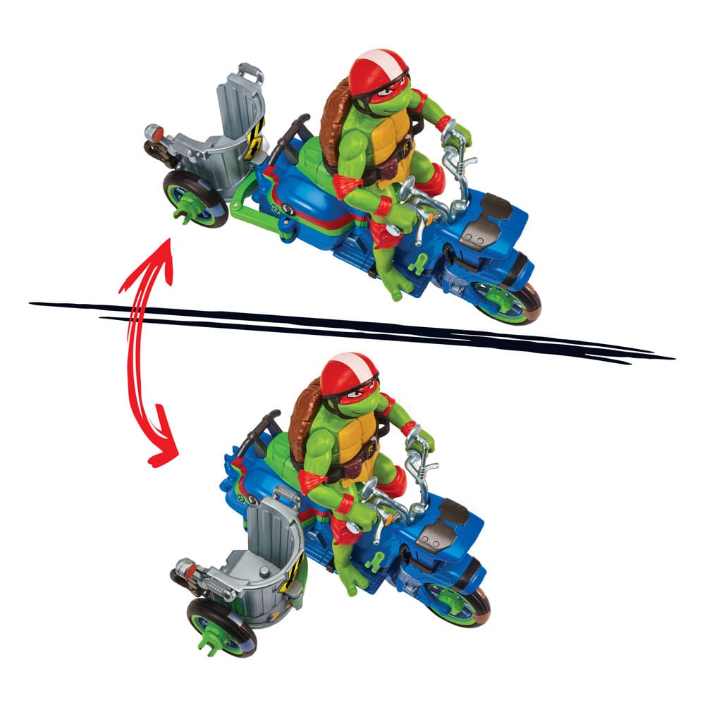 Teenage Mutant Ninja Turtles: Mutant Mayhem Fahrzeuge mit Figuren 30 cm Sortiment (4) Image 12