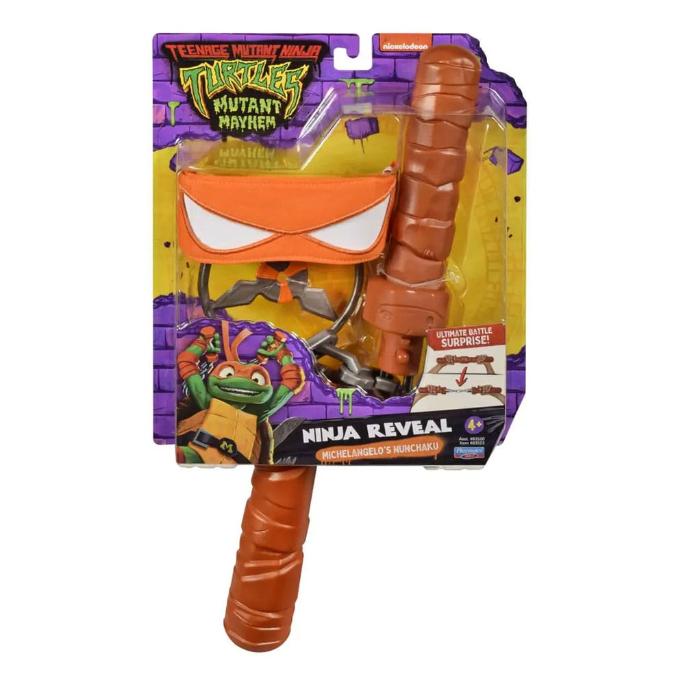 Teenage Mutant Ninja Turtles: Mutant Mayhem Michelangelo Transforming Nunchuk Image 2