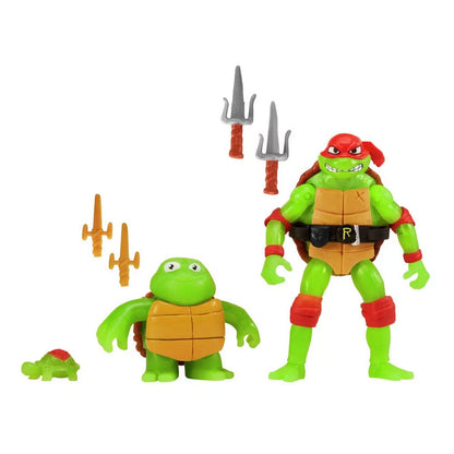 Teenage Mutant Ninja Turtles: Mutant Mayhem Actionfiguren 3er-Pack Raphael Evolution 10 cm Image 1
