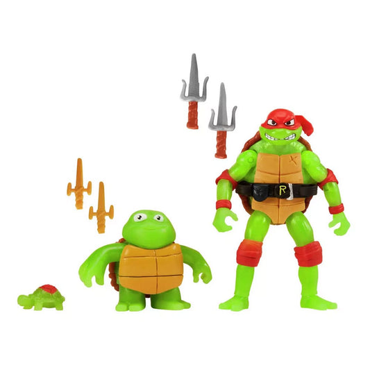 Teenage Mutant Ninja Turtles: Mutant Mayhem Actionfiguren 3er-Pack Raphael Evolution 10 cm Image 1