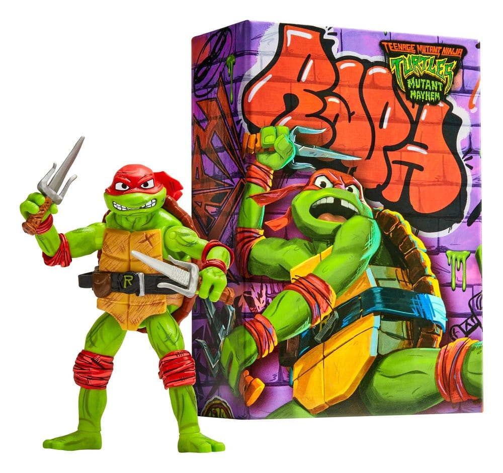 Teenage Mutant Ninja Turtles: Mutant Mayhem Action Figur Comic Con Raphael 18 cm Image