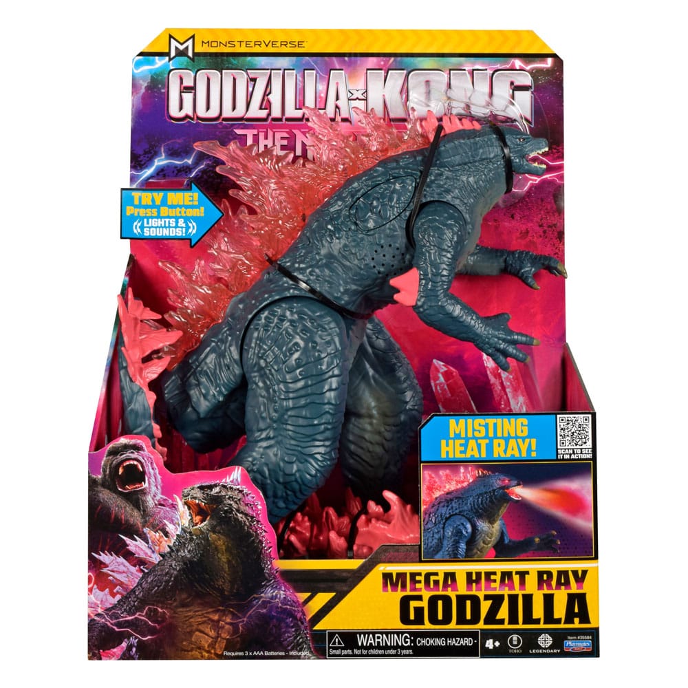 Godzilla × Kong: The New Empire Mega Titans Actionfiguren 33 cm Godzilla & Kong Sortiment (2) Image 2
