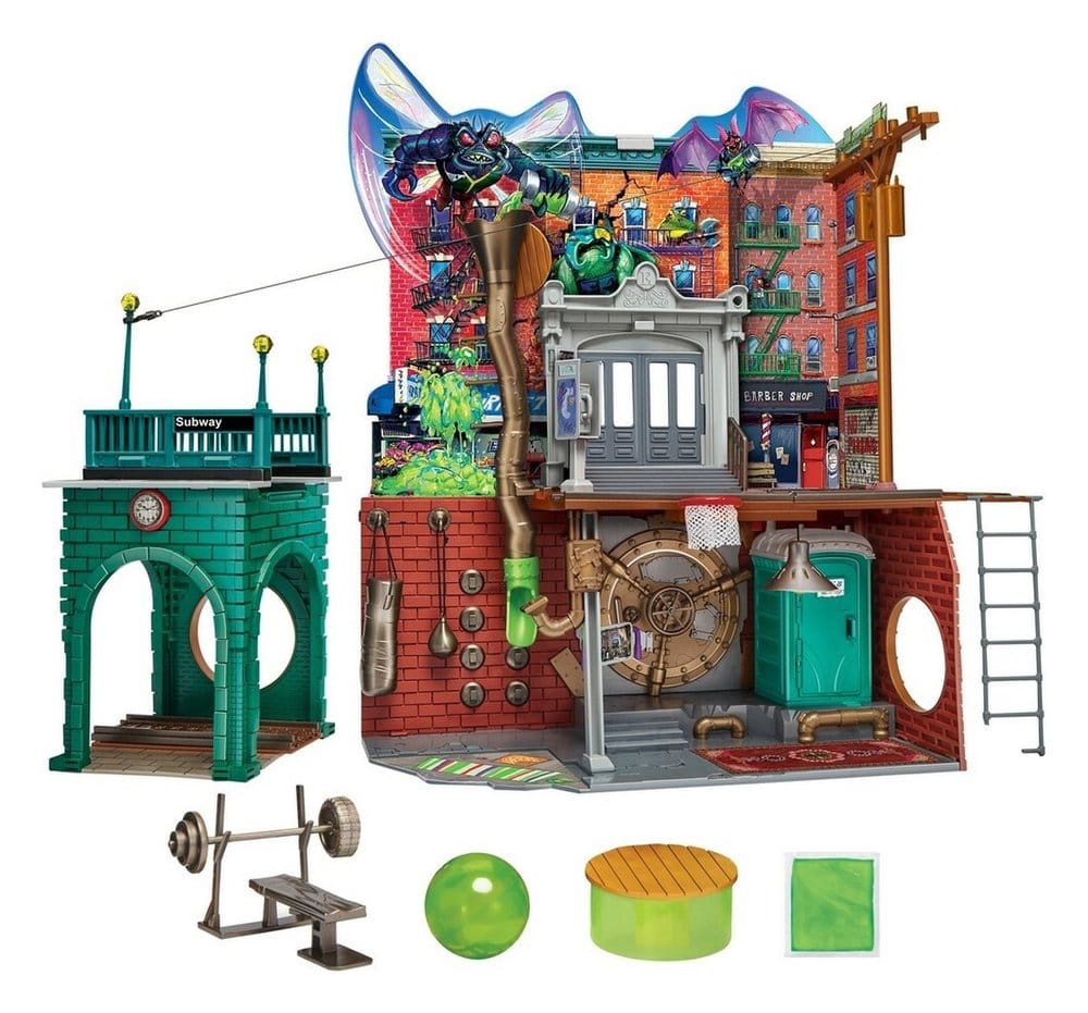 Teenage Mutant Ninja Turtles: Mutant Mayhem Spielset Sewer Lair New Version Image 1