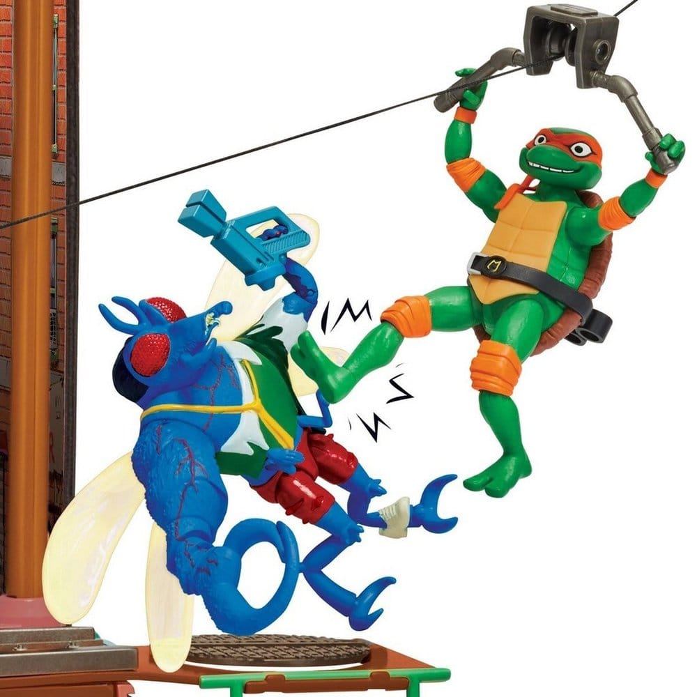Teenage Mutant Ninja Turtles: Mutant Mayhem Spielset Sewer Lair New Version Image 4