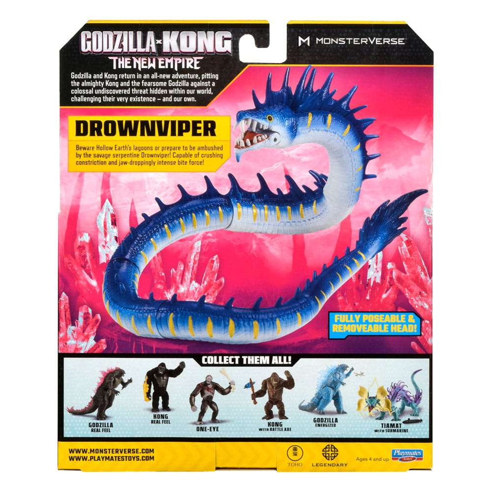 Godzilla x Kong: The New Empire Actionfigur Drownviper 15 cm Image 4