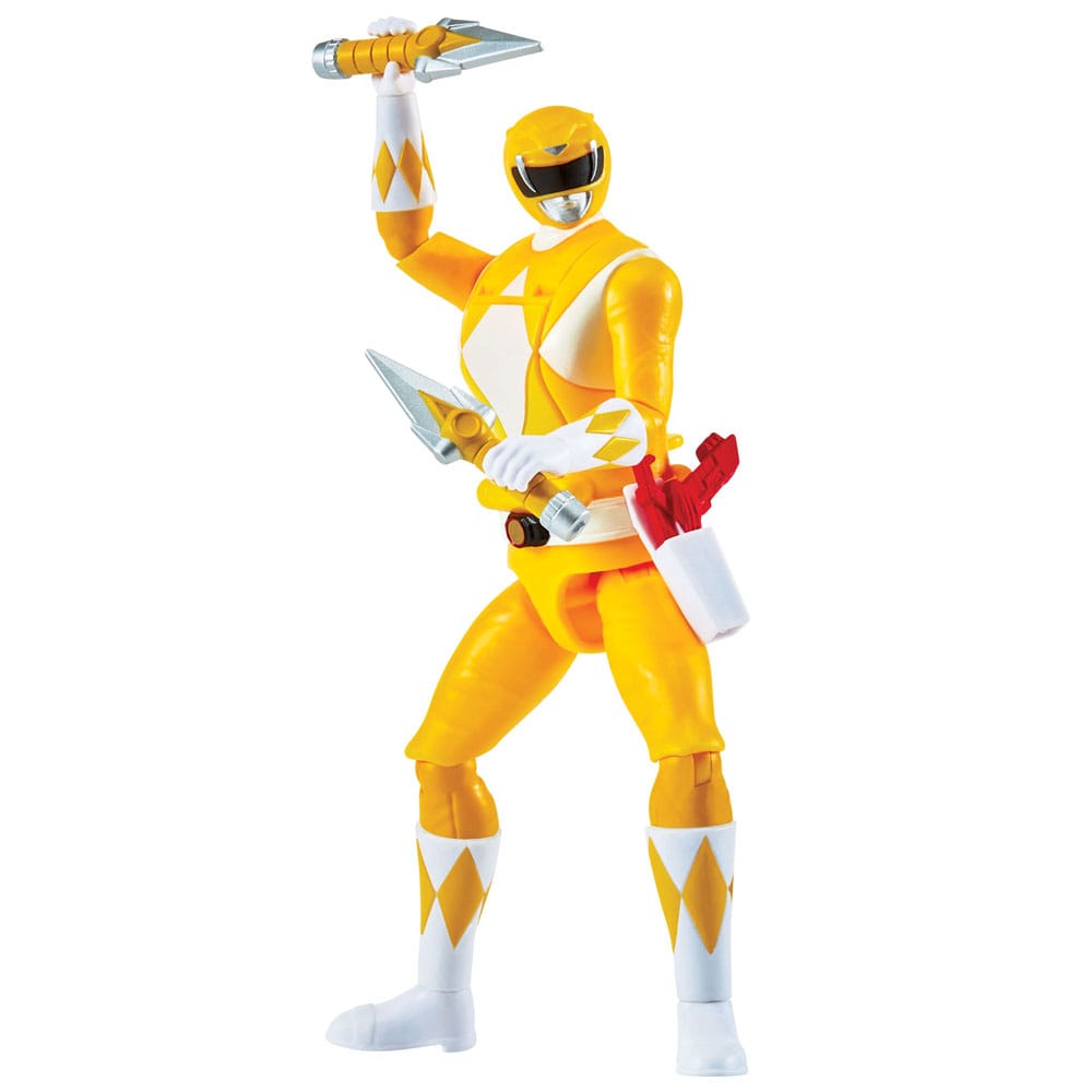 Power Rangers Actionfigur Auto-Morphin Yellow Ranger 12 cm Image 5