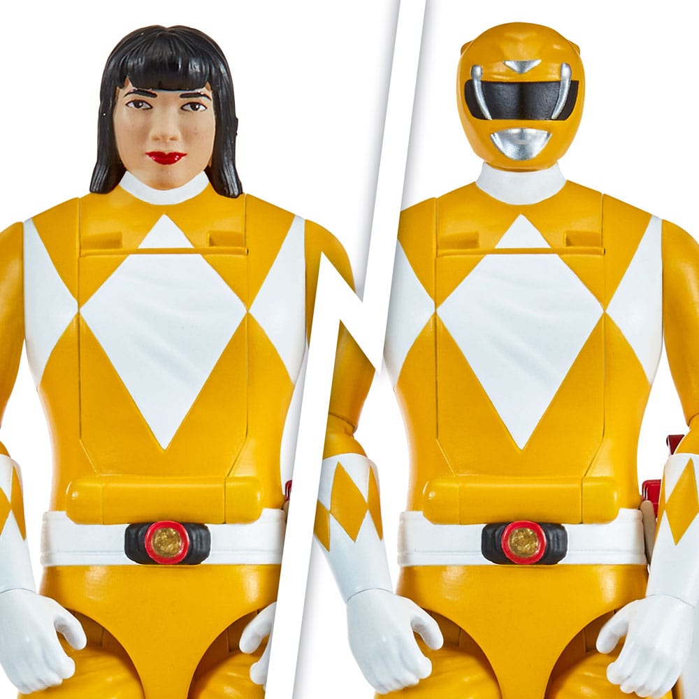Power Rangers Actionfigur Auto-Morphin Yellow Ranger 12 cm Image 6
