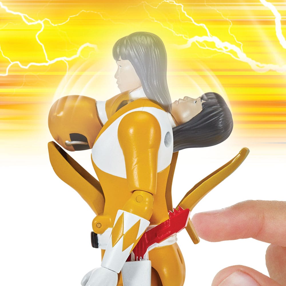 Power Rangers Actionfigur Auto-Morphin Yellow Ranger 12 cm Image 7