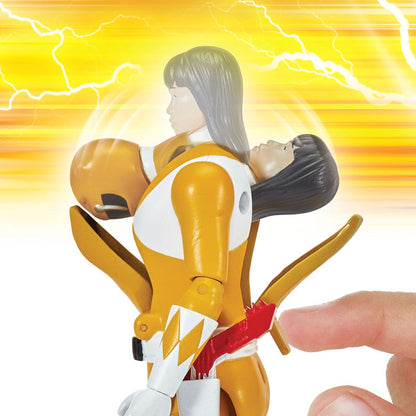 Power Rangers Actionfigur Auto-Morphin Yellow Ranger 12 cm Image 7