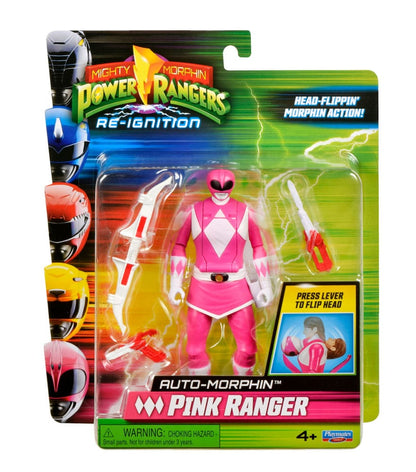 Power Rangers Actionfigur Auto-Morphin Pink Ranger 12 cm Image 2