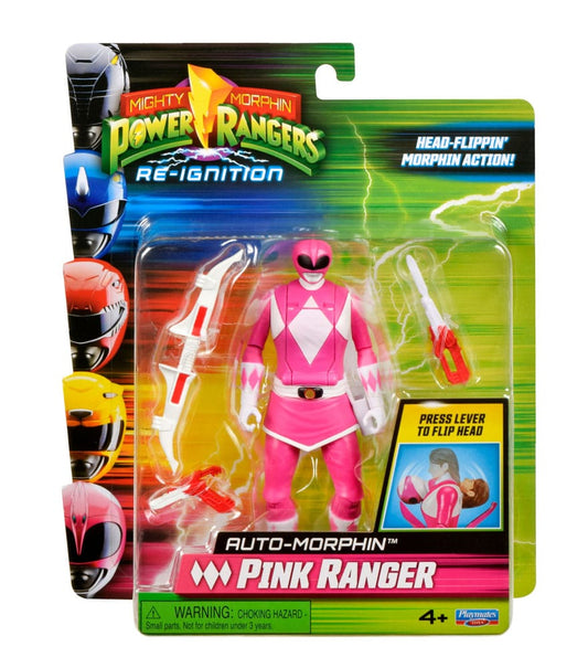 Power Rangers Actionfigur Auto-Morphin Pink Ranger 12 cm Image 2