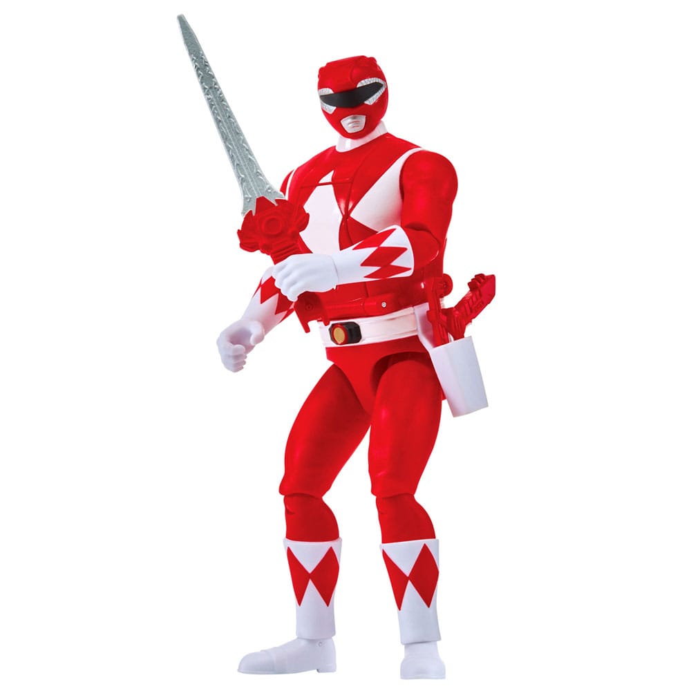 Power Rangers Actionfigur Auto-Morphin Red Ranger 12 cm Image 5