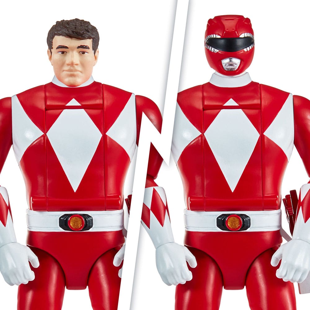 Power Rangers Actionfigur Auto-Morphin Red Ranger 12 cm Image 6