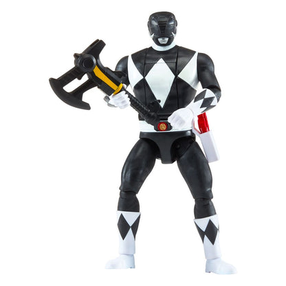 Power Rangers Actionfigur Auto-Morphin Black Ranger 12 cm Image 1