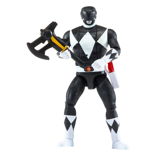 Power Rangers Actionfigur Auto-Morphin Black Ranger 12 cm Image 1