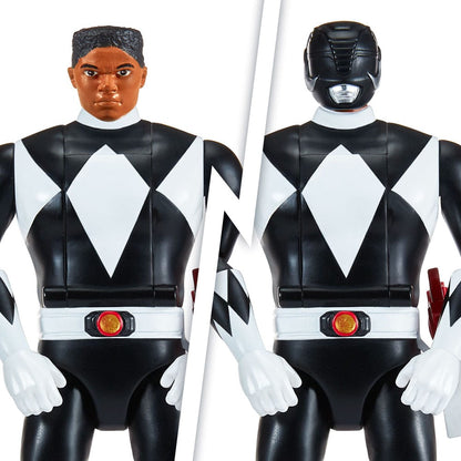 Power Rangers Actionfigur Auto-Morphin Black Ranger 12 cm Image 6