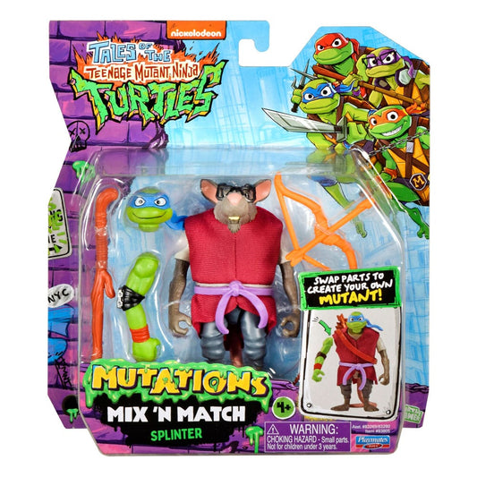 Die Abenteuer der Teenage Mutant Ninja Turtles Mix 'n Match Actionfigur Splinter 12 cm Image 2