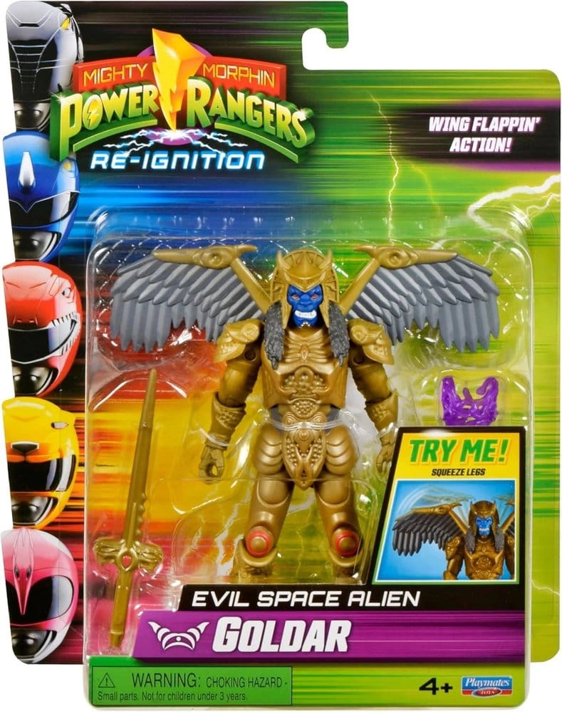 Power Rangers Evil Space Alien Actionfigur Goldar 13 cm Image 3