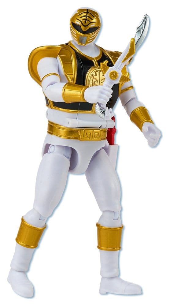 Power Rangers Auto-Morphin Actionfigur White Ranger 15 cm Image 1