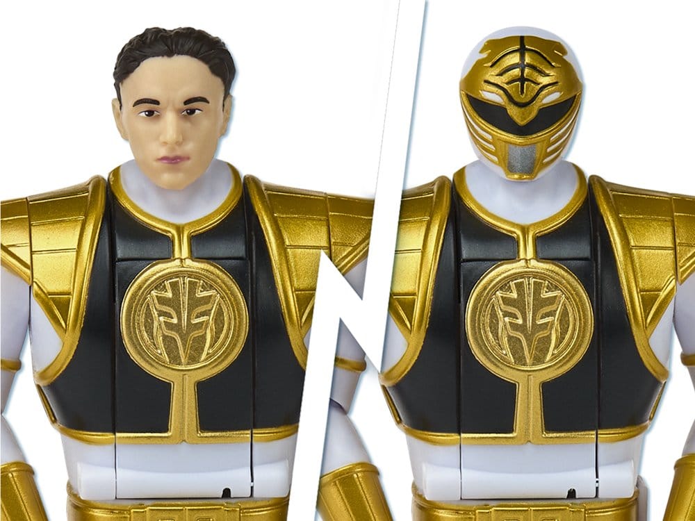 Power Rangers Auto-Morphin Actionfigur White Ranger 15 cm Image 2