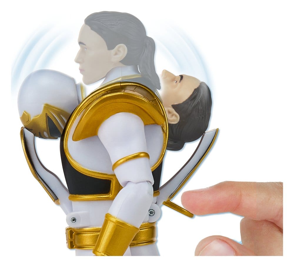 Power Rangers Auto-Morphin Actionfigur White Ranger 15 cm Image 4