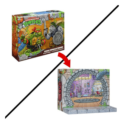Teenage Mutant Ninja Turtles: Remastered Actionfiguren Raphael vs. Rocksteady Image 7