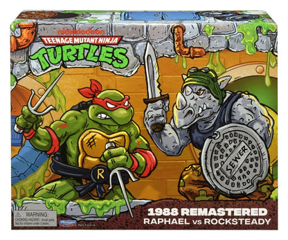 Teenage Mutant Ninja Turtles: Remastered Actionfiguren Raphael vs. Rocksteady Image 9