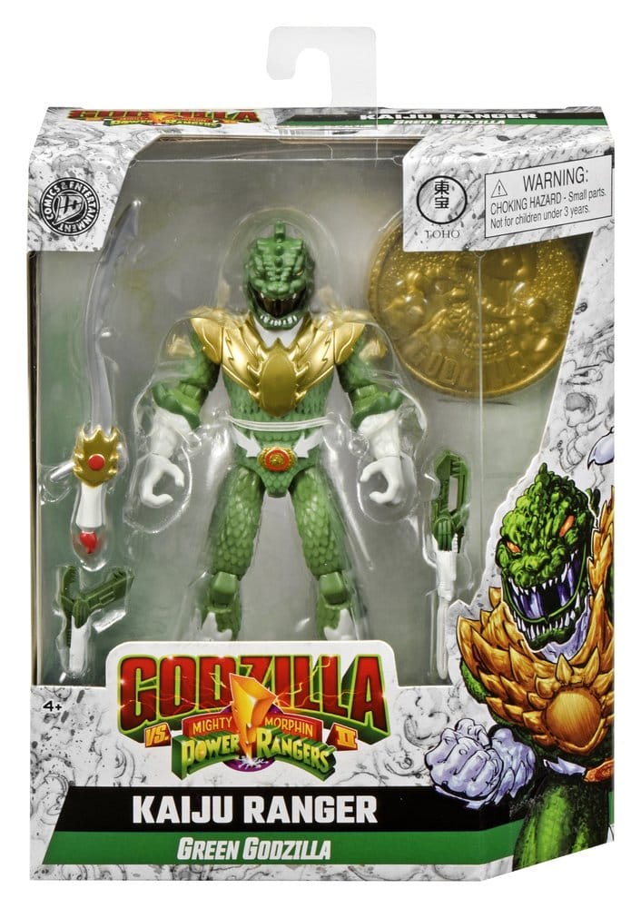 Power Rangers x Godzilla Actionfigur Green Godzilla Image 1