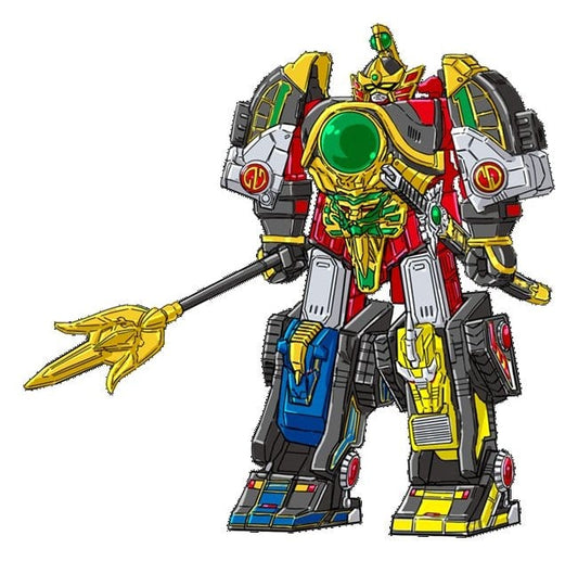 Power Rangers Thunder Megazord with Mega Power Sword Actionfigur 28 cm Image