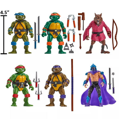 Teenage Mutant Ninja Turtles 6er-Pack Actionfiguren 1988 Remastered heo EU Exclusive Image 10