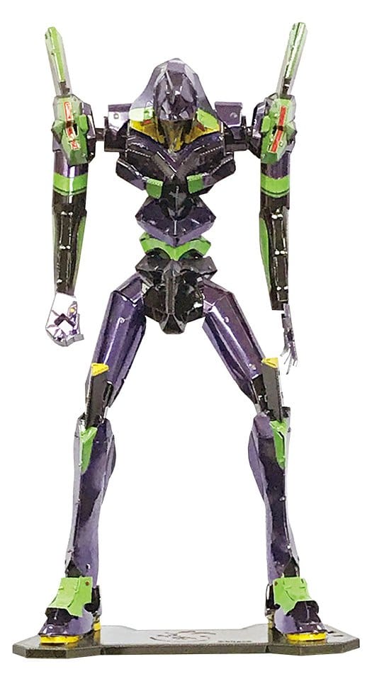 Evangelion Metallic Nano Plastic Model Kit Unit 01 17 cm Image 1